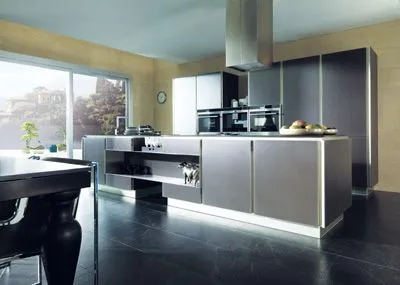 G980, la cocina de cristal de Porcelanosa Grupo - Un conjunto de ...