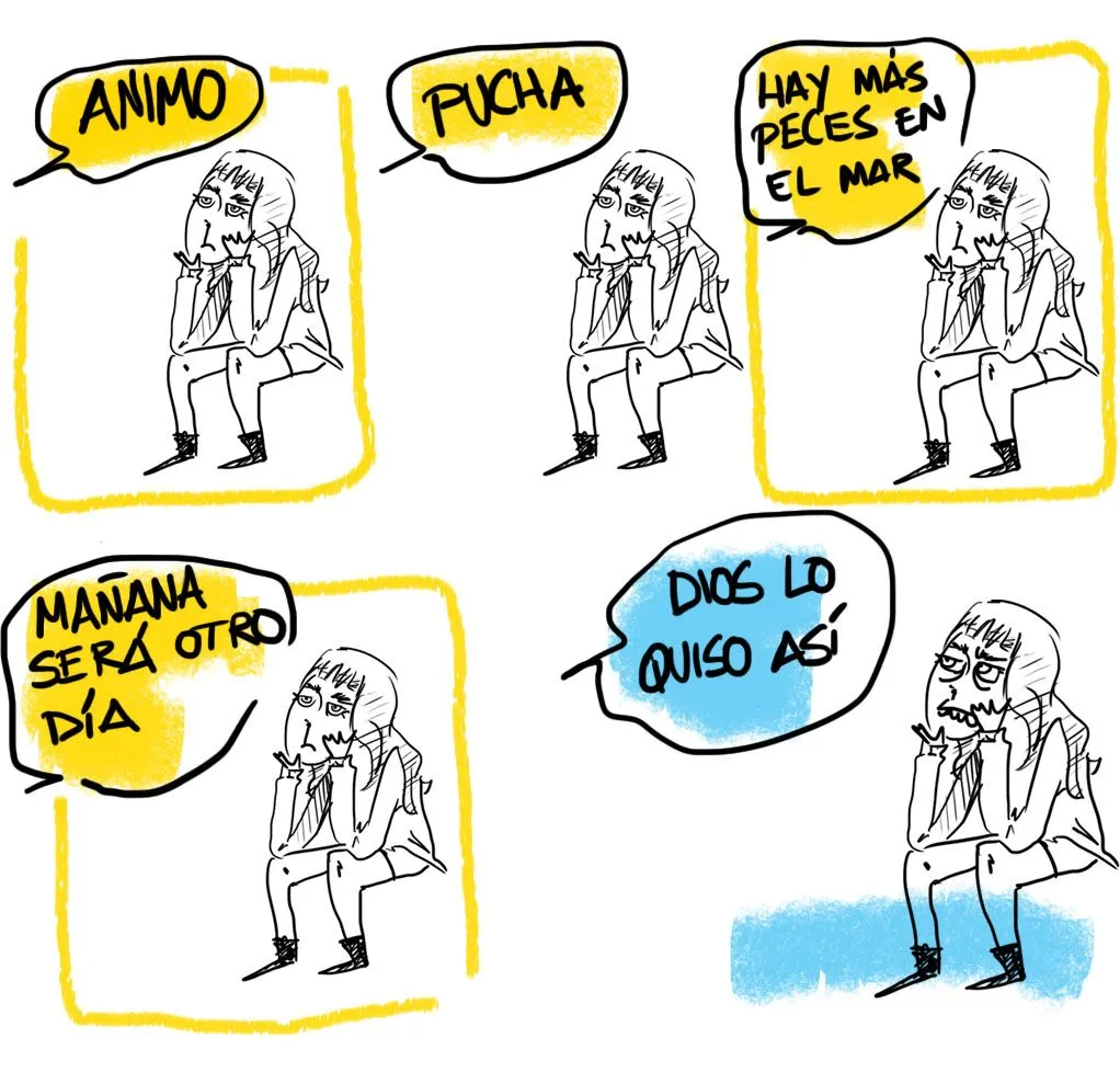 gabicoco: Palabras de aliento que no sirven de nada…