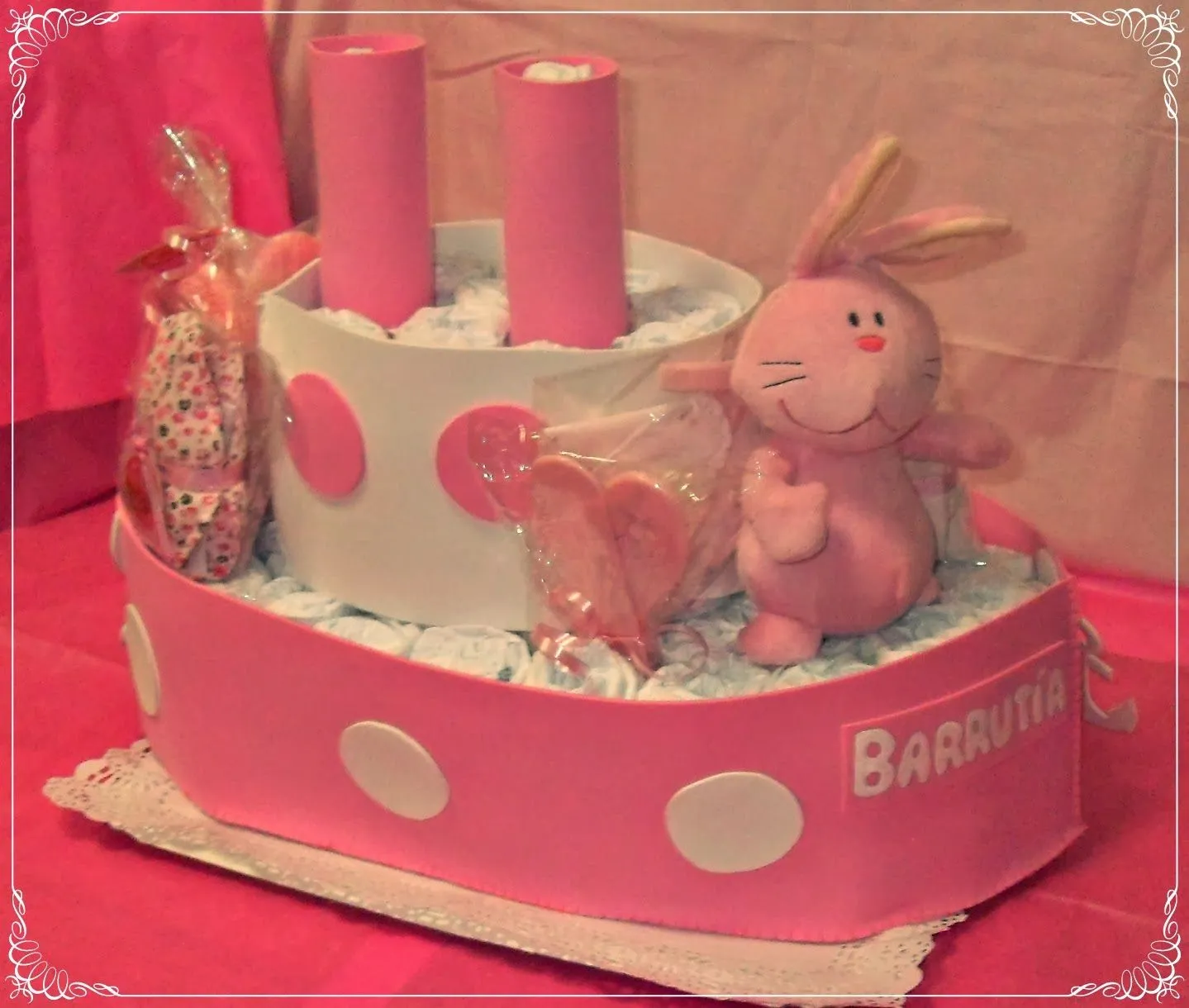 GAELIA NATURE: BARCO DE PAÑALES "BARRUTIA" / "BARRUTIA" DIAPER BOAT