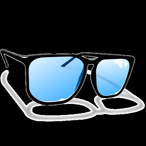 Gafas de sol vector dibujo | Vectores de dominio público