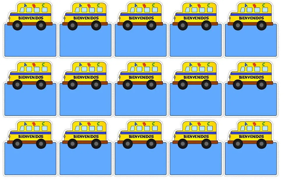 Gafetes para niños de primero de primaria | Material Educativo