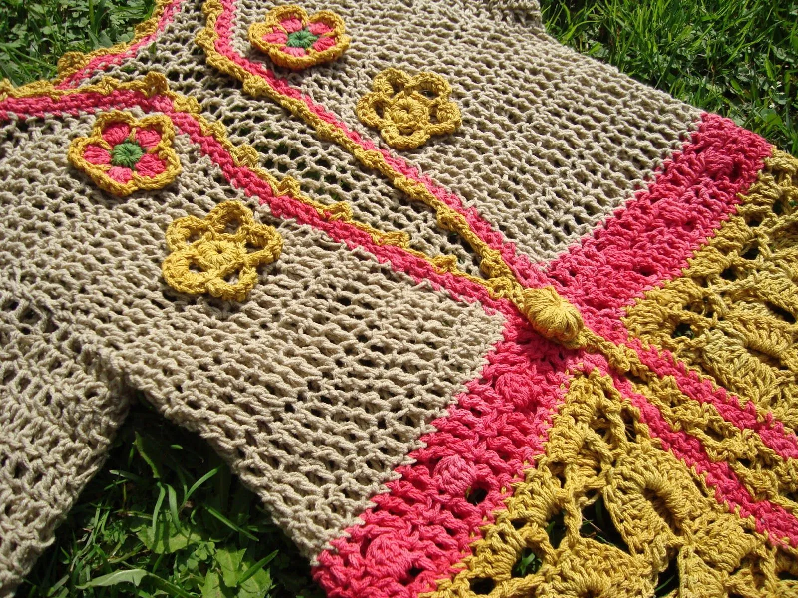 Nueva Gaia: Saquito tejido crochet