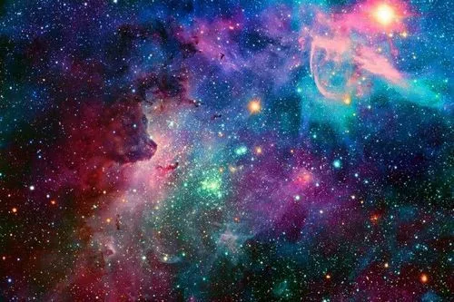 Galaxia de colores tumblr - Imagui