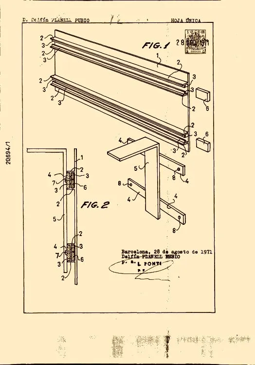 Galeria para cortinas (índice 2) (1 de junio de 1973) - galería ...