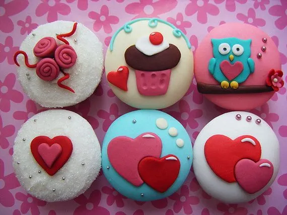 Galería de cupcakes para San Valentín 3. | Ideas y material gratis ...