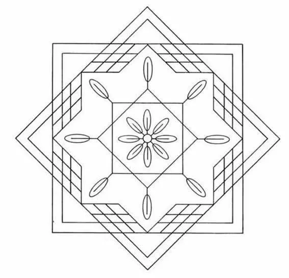 5 dibujos de mandalas para colorear :: Imágenes de mandalas para ...