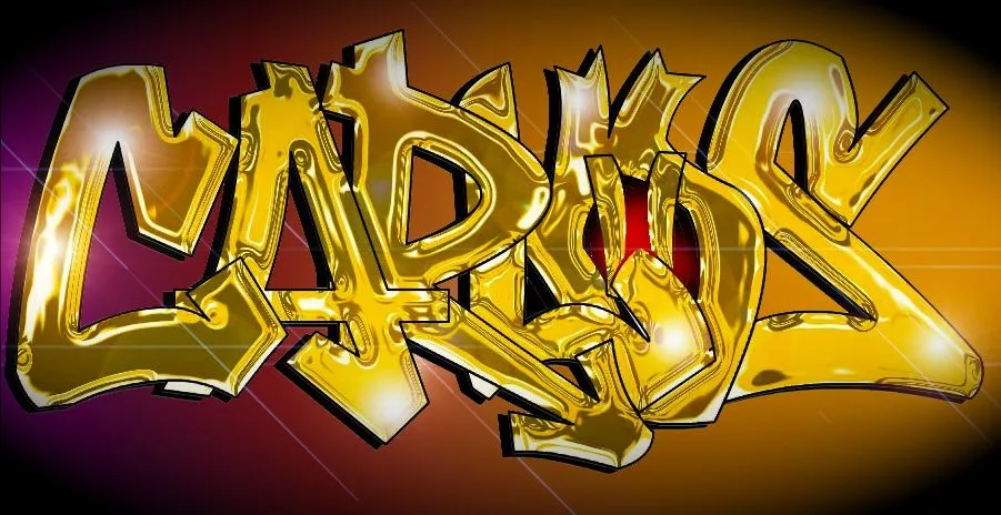 Gallery For > Carlos Name In Graffiti