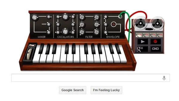 Google honra a Robert Moog con un genial Doodle musical