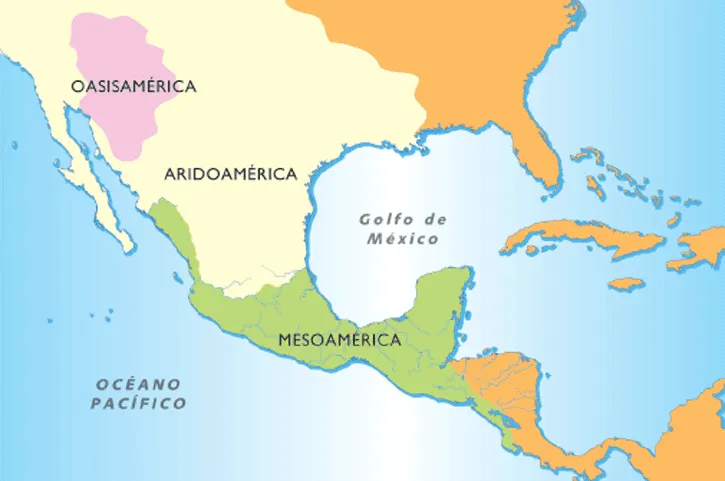 Gallery For > Mesoamerica Mapa