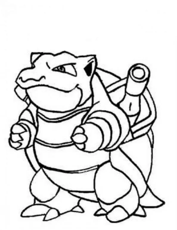 Gallery For > Pokemon Coloring Pages Wartortle