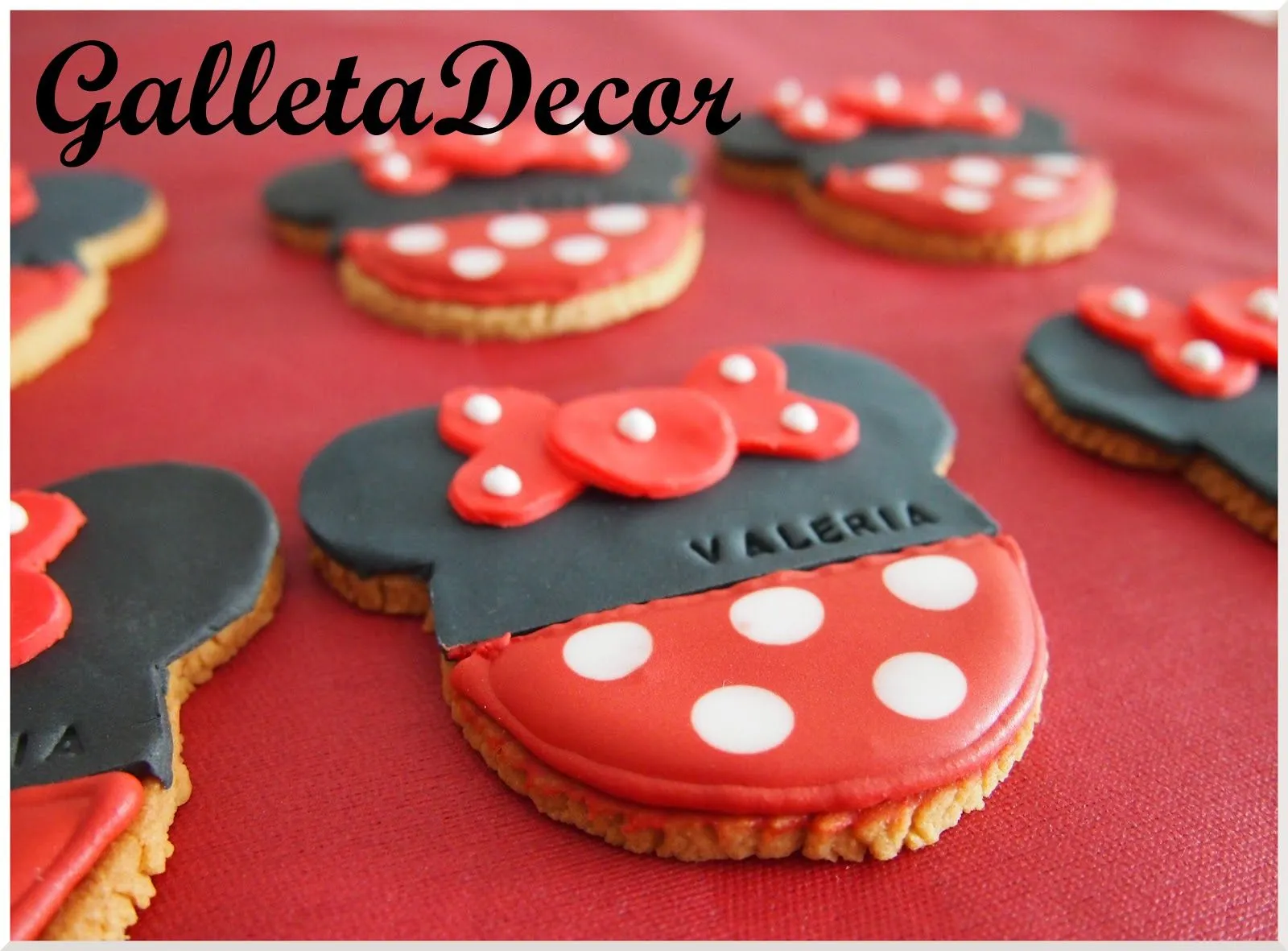 GalletaDecor: Las Galletas de Minnie