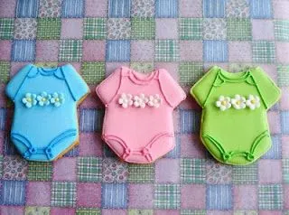 Galletas para baby shower de niña - Imagui