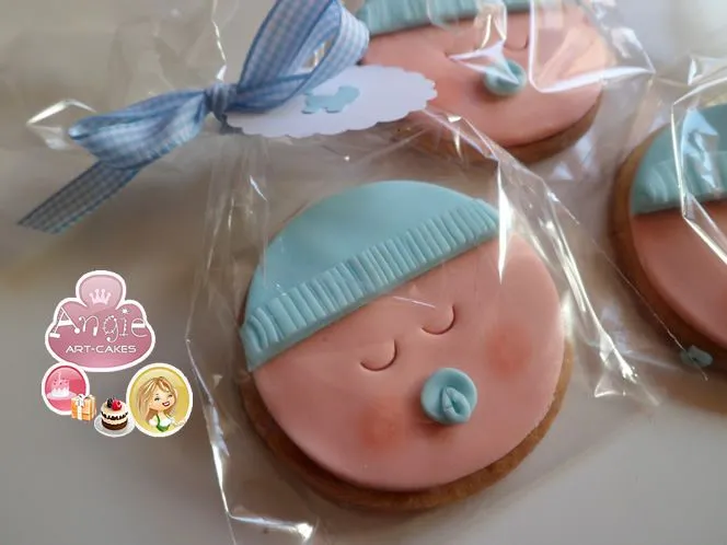Galletas de Bautizo | El fondant de Angie