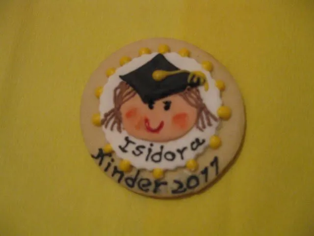 Galletas y Cupcakes decorados: Graduación