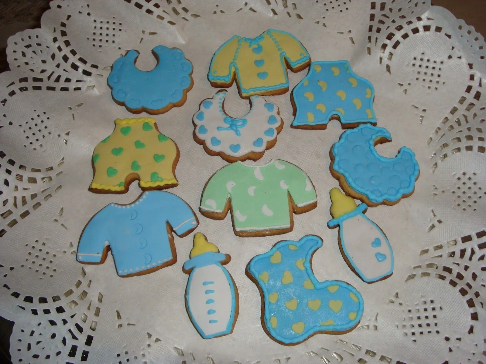 Galletas decoradas para baby shower de niña - Imagui