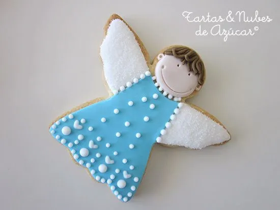 Galletas decoradas para la Primera Comunión | tartas y nubes de azúcar