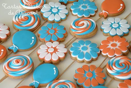 Galletas decoradas para la Primera Comunión | tartas y nubes de azúcar