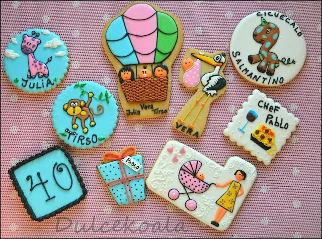 Galletas decoradas para cumpleaños infantiles - Imagui