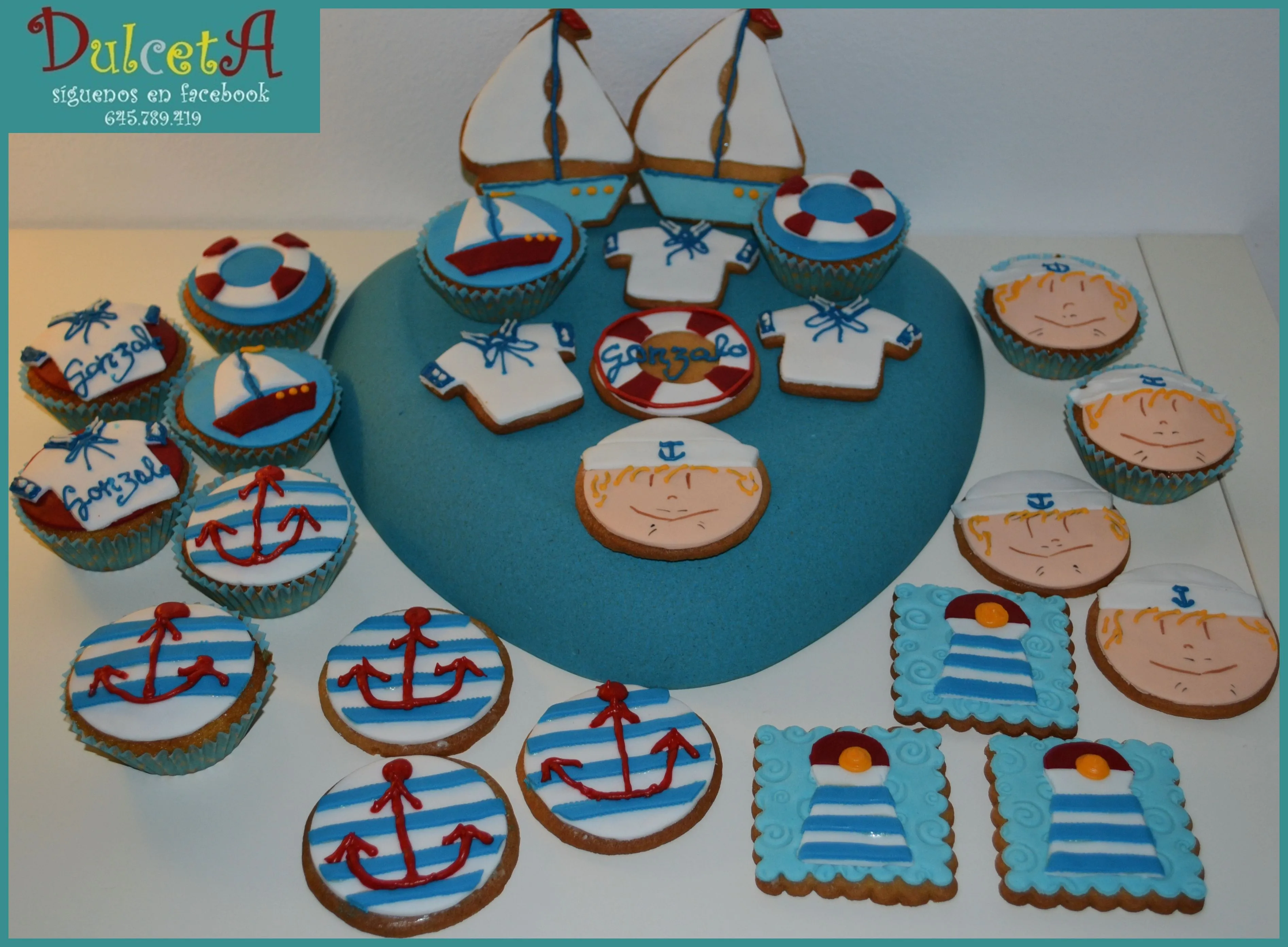 galletas decoradas marinero | dulcetacadiz