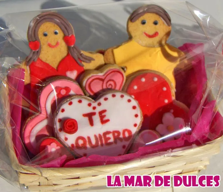 Galletas fondant para San Valentín « Cursos tartas fondant Sevilla ...