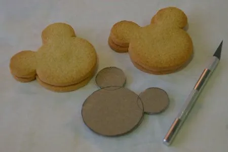 Galletas Mickey & Minnie Mouse | tartas y nubes de azúcar