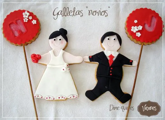 Galletas Novios - Paperblog