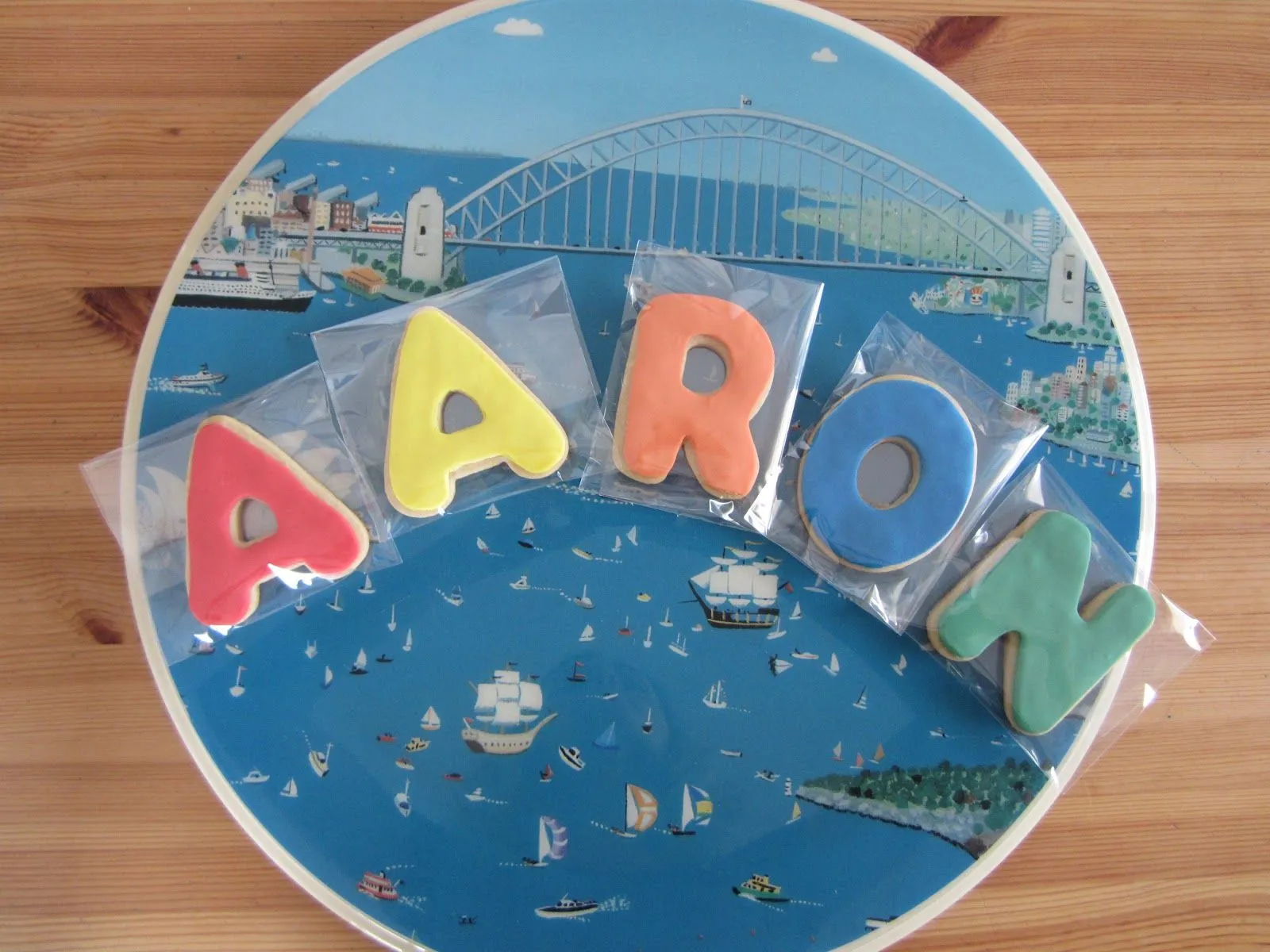 mis galletas ( y mis tartas ): el cumpleaños de Aaron