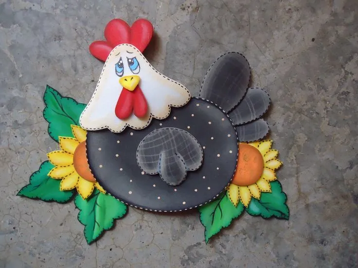 gallina foami nevera girasoles | Manualidades, Manualidades escolares,  Carpetas decoradas