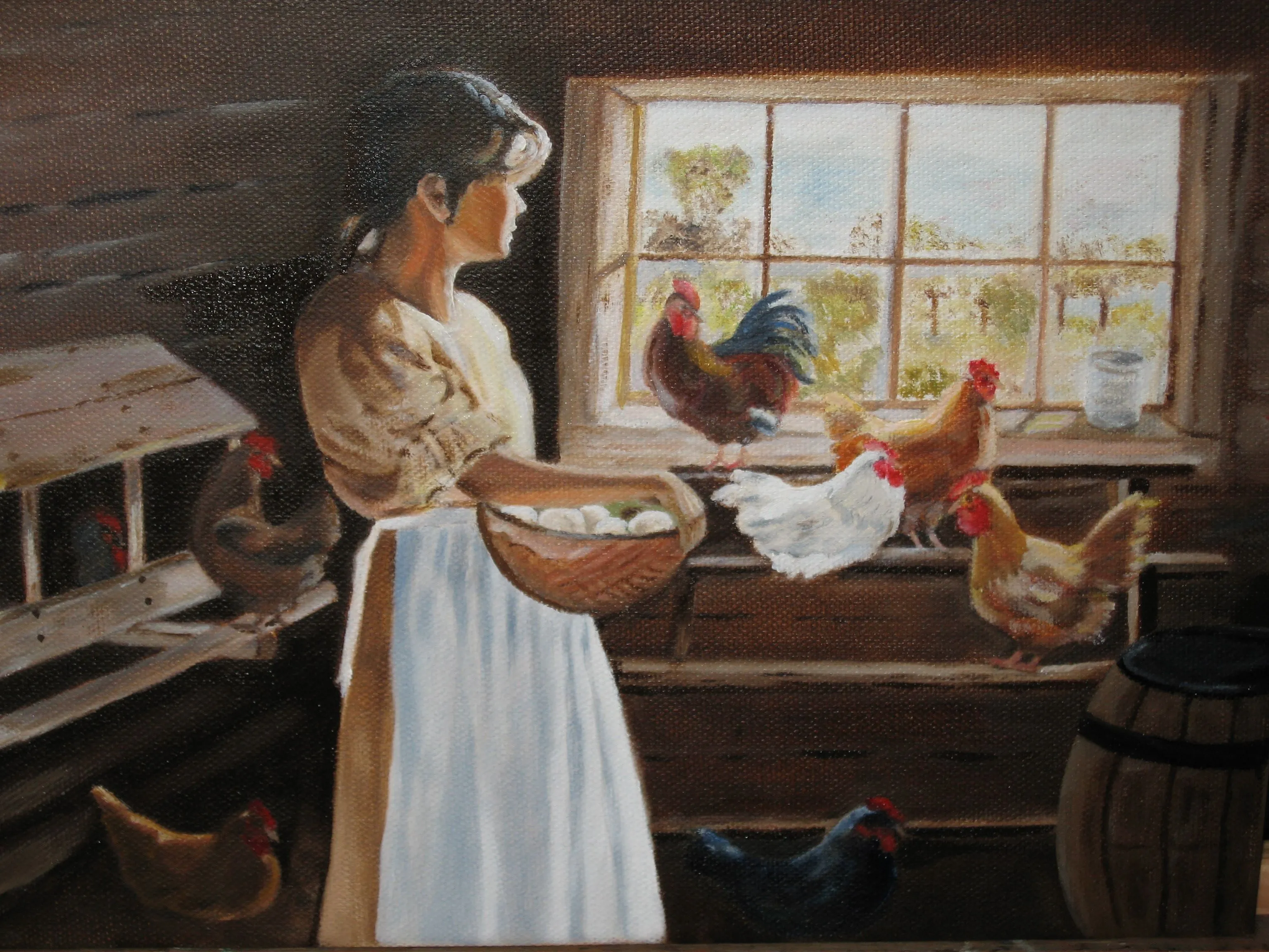 Gallinas / Poules | Pilar Pradales