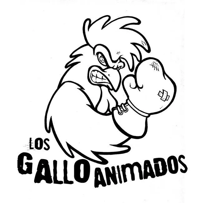 Gallo animado - Imagui