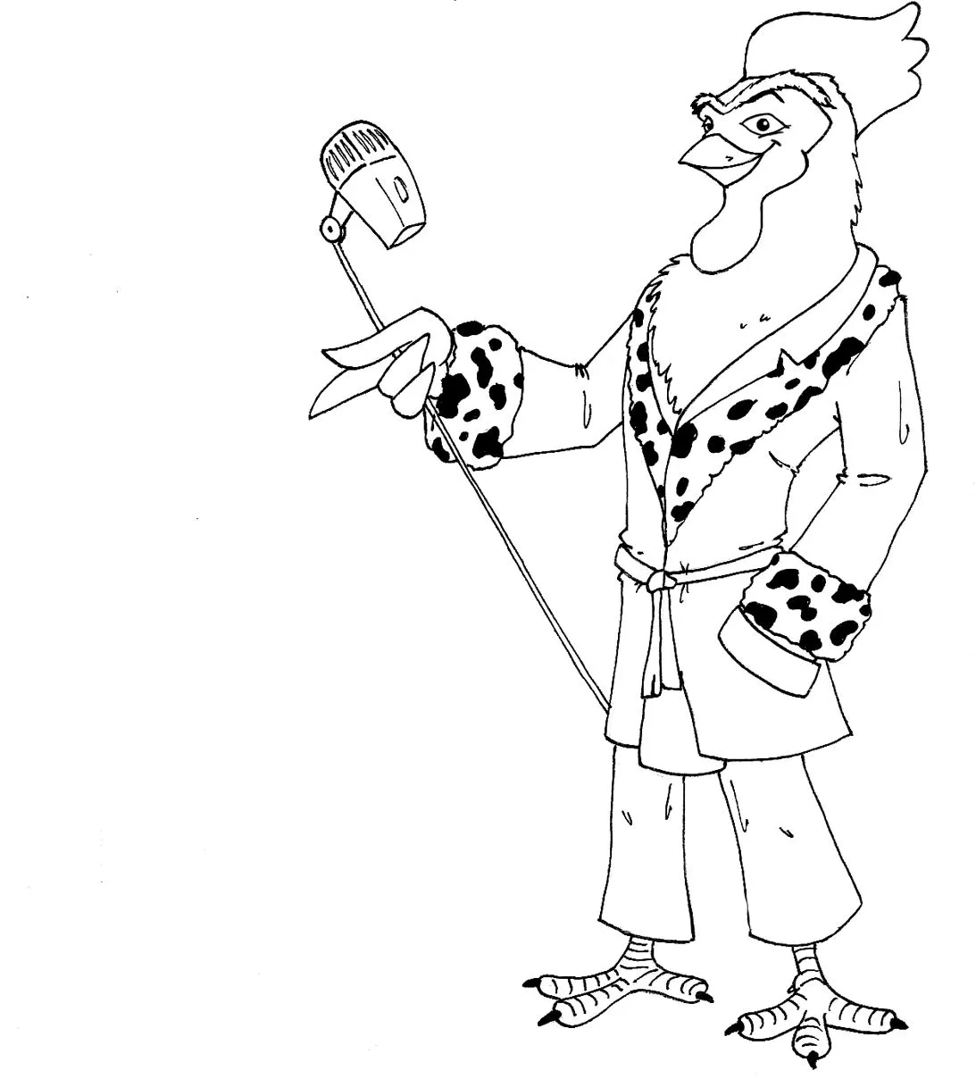 Gallo Para Colorear Dibujos Para Colorear Imagixs MEMES Pictures