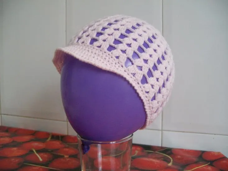 Gorro a crochet para niña - Imagui