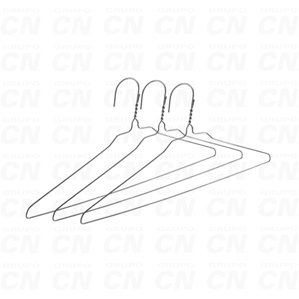 Ganchos de alambre para ropa – Clavos Nacionales CN