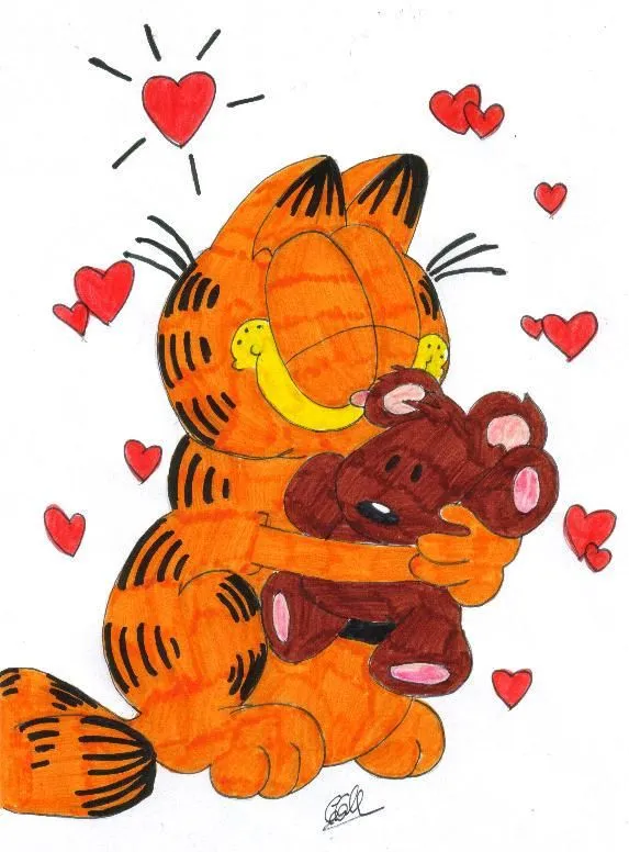 Garfield Love To All by charm65 on deviantART