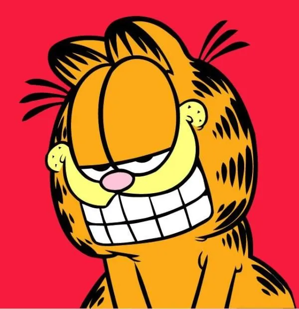 Garfield on Twitter: "Never trust a smiling cat. #garfield #cat ...