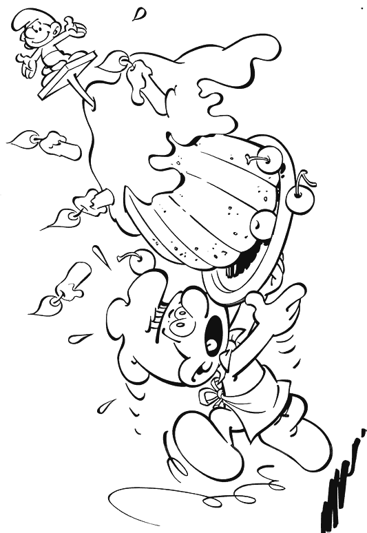 Gargamel pitufo Colouring Pages (page 2)