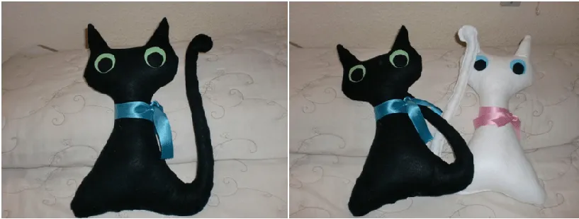 Como hacer un gato de peluche - Imagui