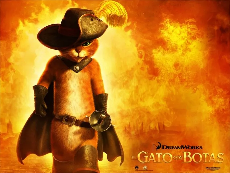 Estreno de El Gato con Botas - Bebé feliz