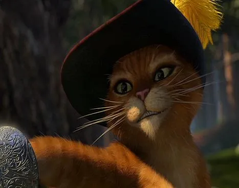 El gato con botas de Shrek se parece a Mihawk - Miralo xDD - Taringa!