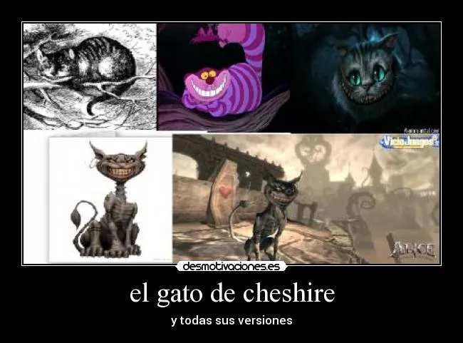 el gato de cheshire | Desmotivaciones