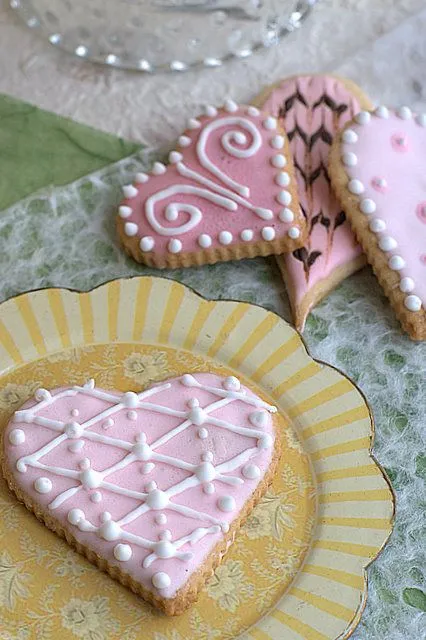 el gato goloso: Galletas de San Valentin