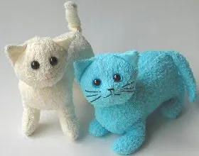 Como hacer un gato de peluche.