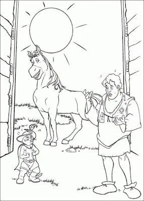 Gato de shrek para colorear - Imagui