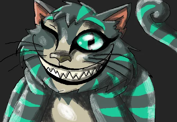 El Gato Sonriente by veimica on DeviantArt