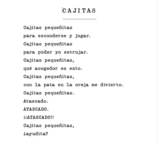 Cuando los gatos cogen papel y boli... ¡escriben poesía! los ...