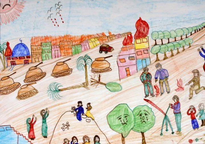 Gaza vista por sus niños (+ Dibujos censurados en EEUU) | Cubadebate