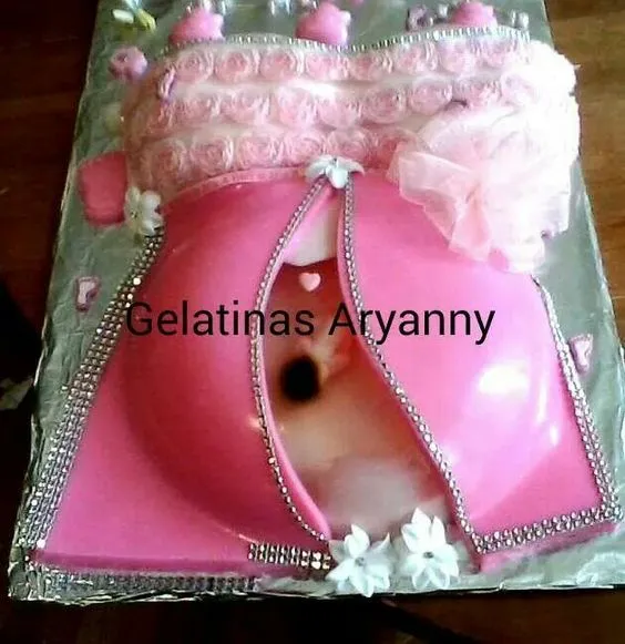 Gelatina para baby shower | gelatinas y mas | Pinterest | Bebé ...