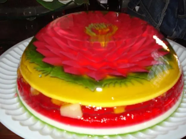 Como hacer gelatinas 3D - Imagui