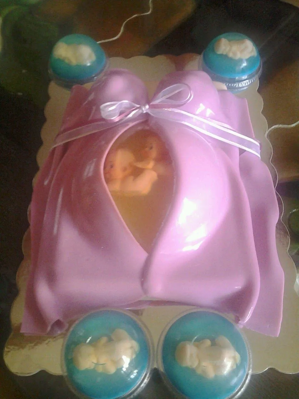 Gelatinas para baby shower recetas - Imagui