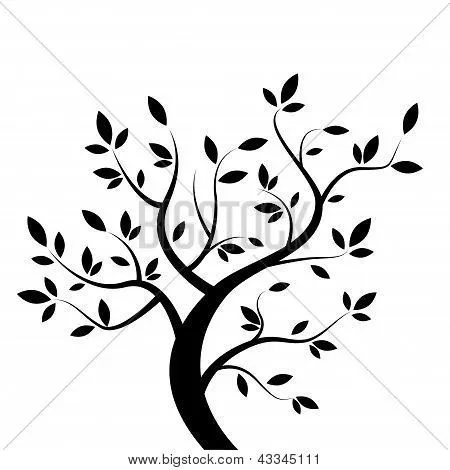 Vectores y fotos en stock de Árbol de Vector negro | Bigstock